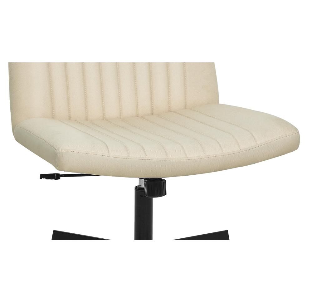 Amazon.com: PayLessHere | Criss Cross Chair | Beige | Wide